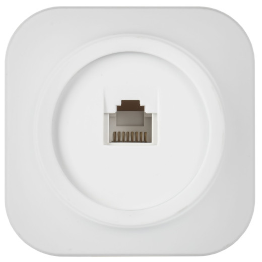 GLORY Роз. комп. RJ45 кат.5E о/у РК10-ХБм бел. м. IEK