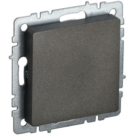 IEK BRITE BASE Темн.бронза Заглушка c суппортом МЗ10-БрТБ