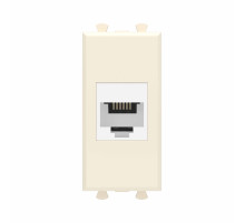 DKC Avanti Телефонная розетка RJ-12 без шторки модульная, 