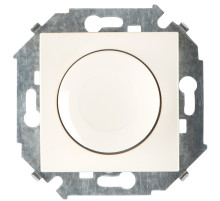 Simon 15 Бежевый Светорегулятор поворотно-нажимной, 500Вт, 230В, винт.зажим