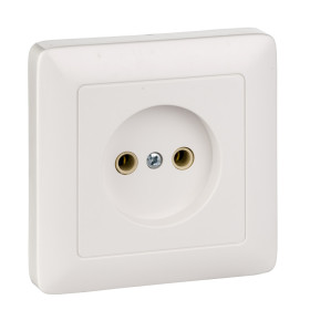 Systeme Electric ХИТ внутр Бел Розетка б/з без шторок, 16А, 250В