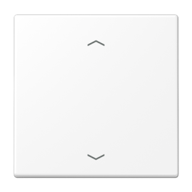 JUNG LS 990 Белый матовый Центральная плата стандарт с символами «стрелки»