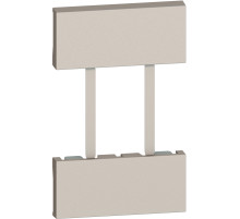 BT Living now Песочный Лицевая панель для установки терморегулятора, 2 мод.