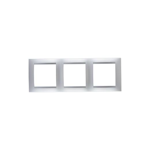 Simon 15 Алюминий Рамка 3-я