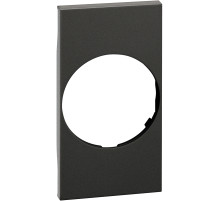 BT Living now Черный Лицевая панель для розеток 2К+З немецкого стандарта 2 мод.