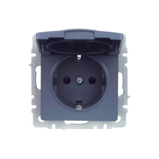 BRITE Роз. с з/к/ш с кр. 16А IP20 РСбш10-3-БрМ мар. IEK