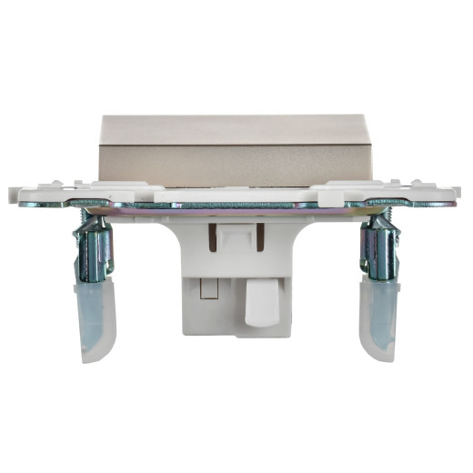 SKANDY Выключ. 1-кл. кнопоч. 10А SK-V14Sh шамп. IEK