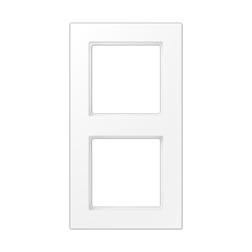 Рамка 2 поста, серия A550, термопласт, белый матовый