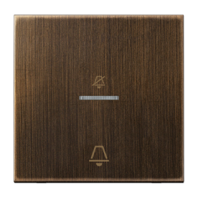 JUNG Клавиша на гостиничный выключатель, корридорный модуль, латунь Antik