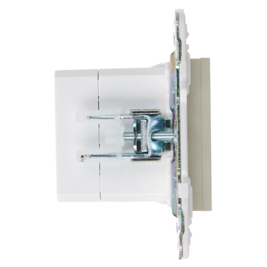 SKANDY Роз. USB A+A 3,1А SK-R15B беж. IEK