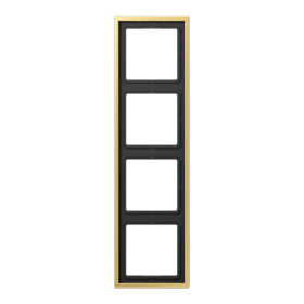 JUNG LS 990 Латунь Classic Рамка 4-ая