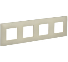 IEK SKANDY Бежевый Рамка 4-ая SK-F01B