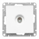 Механизм розетки TV, одиночная, белый Эпика EKF