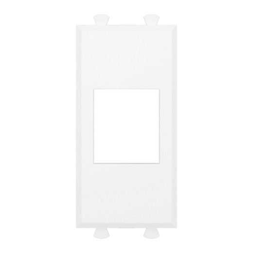 Адаптер без шторки для Keystone, Avanti, белое облако, 1 модуль