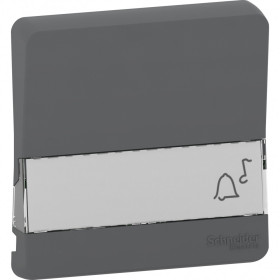 Schneider Electric Mureva Styl Антрацит Клавиша с полем для этикеток, IP55