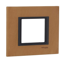 Schneider Electric Unica Class Светлая Кожа Рамка 1-ая