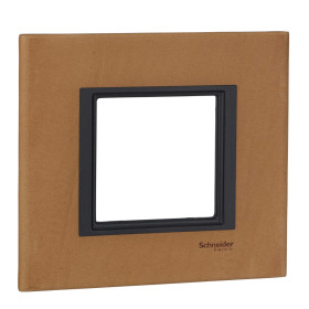 Schneider Electric Unica Class Светлая Кожа Рамка 1-ая