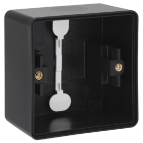 Niko Hydro Черный Рамка 1-ая (подъемная коробка)