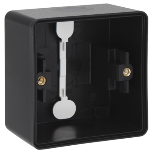 Рамка, 2 входа, черный