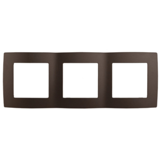 12-5003-13 ЭРА Рамка на 3 поста, Эра12, бронза (15/150/2400)