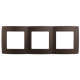 12-5003-13 ЭРА Рамка на 3 поста, Эра12, бронза (15/150/2400)