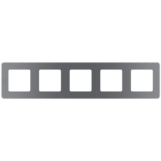 Рамка 5 постов - Legrand/Daccord Inspiria - дымчатый