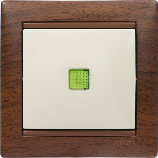 Рамка 1 пост - Legrand Valena - тонированное дерево