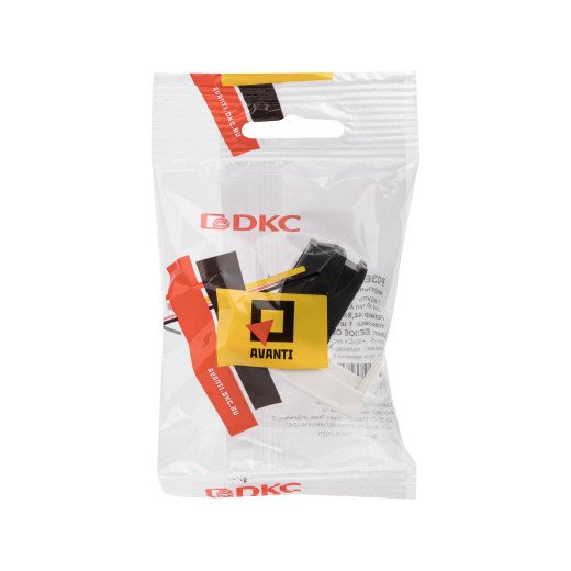 USB 3.0 розетка модульная, тип А-А, Avanti, белое облако, 1 модуль