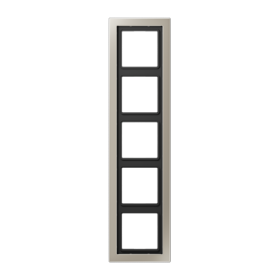 JUNG LSD Edelstahl Рамка 5-ая (лакированный)