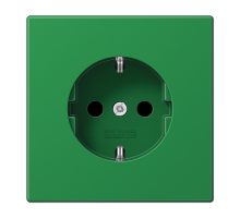JUNG SCHUKO розетка, зеленый