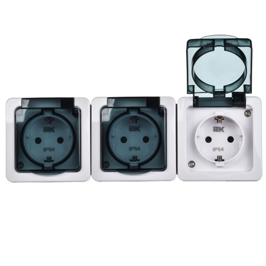 РСб23-3-ГПБд роз 3м с з/к о/у IP54 (дымчатый) ГЕРМЕС PLUS