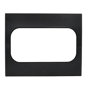 EKF PROxima Стокгольм Черный Рамка для розетки 2-ой.
