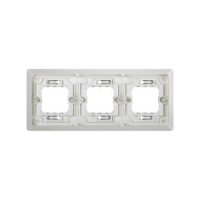 Simon 44 Aqua Серая Рамка 3-ая, скрытая установка