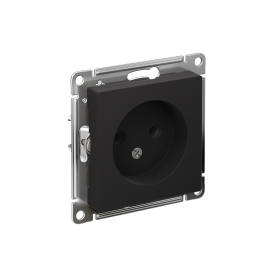 Systeme Electric AtlasDesign Карбон Розетка б/з, 16А, механизм