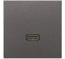 JUNG Антрацит Накладка/вставка для розетки HDMI