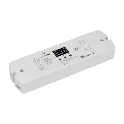 Выключатель SMART-SWITCH-DMX-SUF (230V, 5A) (Arlight, IP20 Пластик, 3 года)