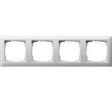 Gira Standard 55 Бел глянц Рамка 4-ая