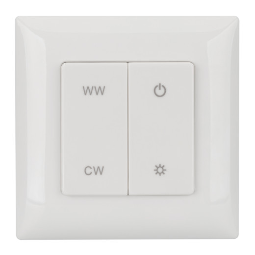 Панель SMART-P48-MIX-P-SUF (3V, 1 зона, Knob, 2.4G) (Arlight, Пластик)