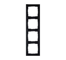 Legrand/Daccord SUNO Блэк пиксел Рамка декоративная универсальная 4-постовая.