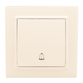 EKF Basic Минск Бежевый Кнопка звонка , 10А, СП.