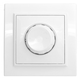 EKF Basic Минск Белый Светорегулятор, 600W, 220В, СП.