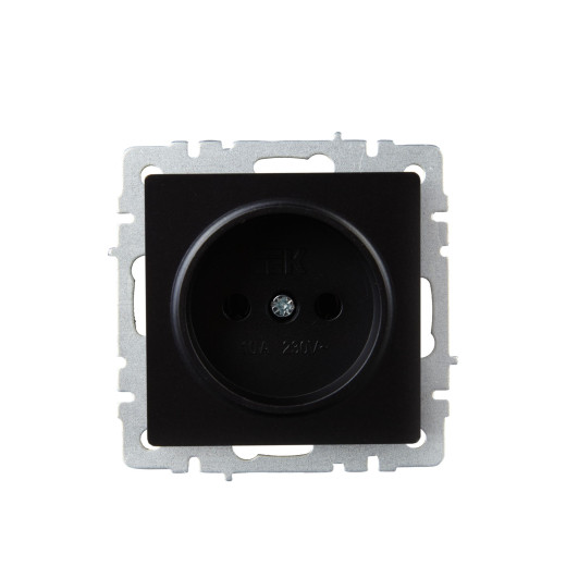 BRITE Роз. без з/к/ш 10А РС10-1-0-БрЧ черн. IEK