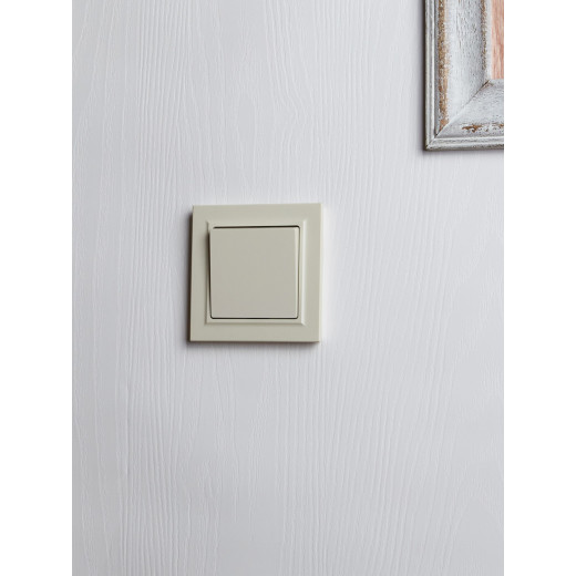 BRITE Выключ. 1-кл. 10А в сб. ВСР10-1-0-БрКр беж. IEK