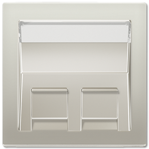 накладка для модульных гнезд