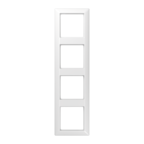 JUNG AS 500 Белая Рамка 4-ая