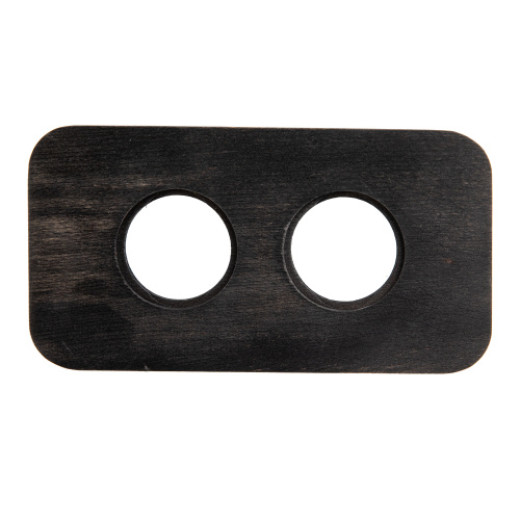 Шедель Верди Бук Угольно-черный Рамка 2-ая (скрытый монтаж)