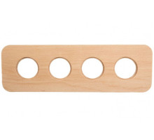 BIRONI Шедель Верди Бук Натурэль Рамка 4-ая (скрытый монтаж)