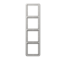 JUNG CD 500 Светло-серая Рамка 4-ая