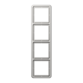 JUNG CD 500 Светло-серая Рамка 4-ая