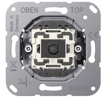 JUNG Механизм серии LS1912 одноклавишный, крепление винтами, без монтажных лапок